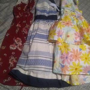 Girls 6-6x three dress bundle